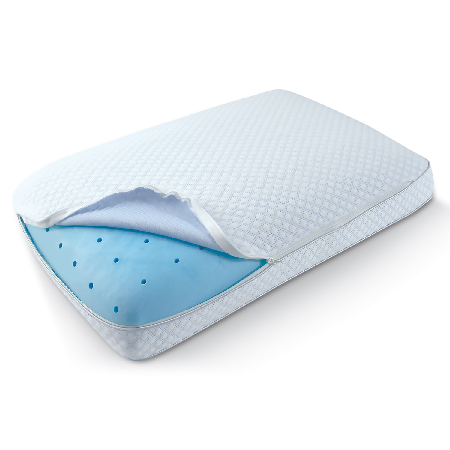 Artic Sleep Europeutic Big + Soft Cooling Gel Memory Foam Gel Pillow ...