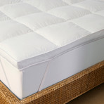 3" Down-Like Top Feather Bed (Twin)