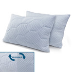 Arctic Sleep Memory Foam Mattress Pad + Pillow Set (Twin)