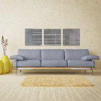 Lattice Triptych (Medium: 12"L x 12"W Panels)