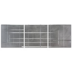 Lattice Triptych (Medium: 12"L x 12"W Panels)