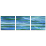 Ocean View Triptych (Medium: 12"L x 12"W Panels)