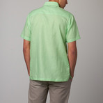 Short-Sleeve Button-Up // Mint (S)