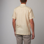 Short-Sleeve Button-Up // Natural (2XL)