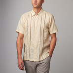 Short-Sleeve Button-Up // Natural (2XL)