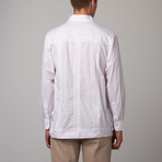 Long-Sleeve Guayabera // White (M)