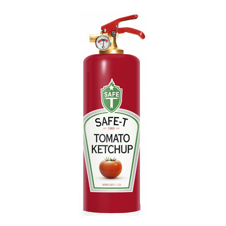 Safe-T Fire Extinguisher // Ketchup