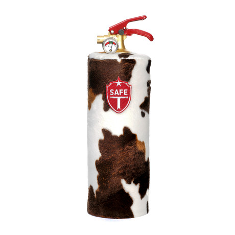 Safe-T Fire Extinguisher // Tex Cow