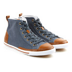 Burnetie Shoes // High Top Vintage // Blue (US: 9)