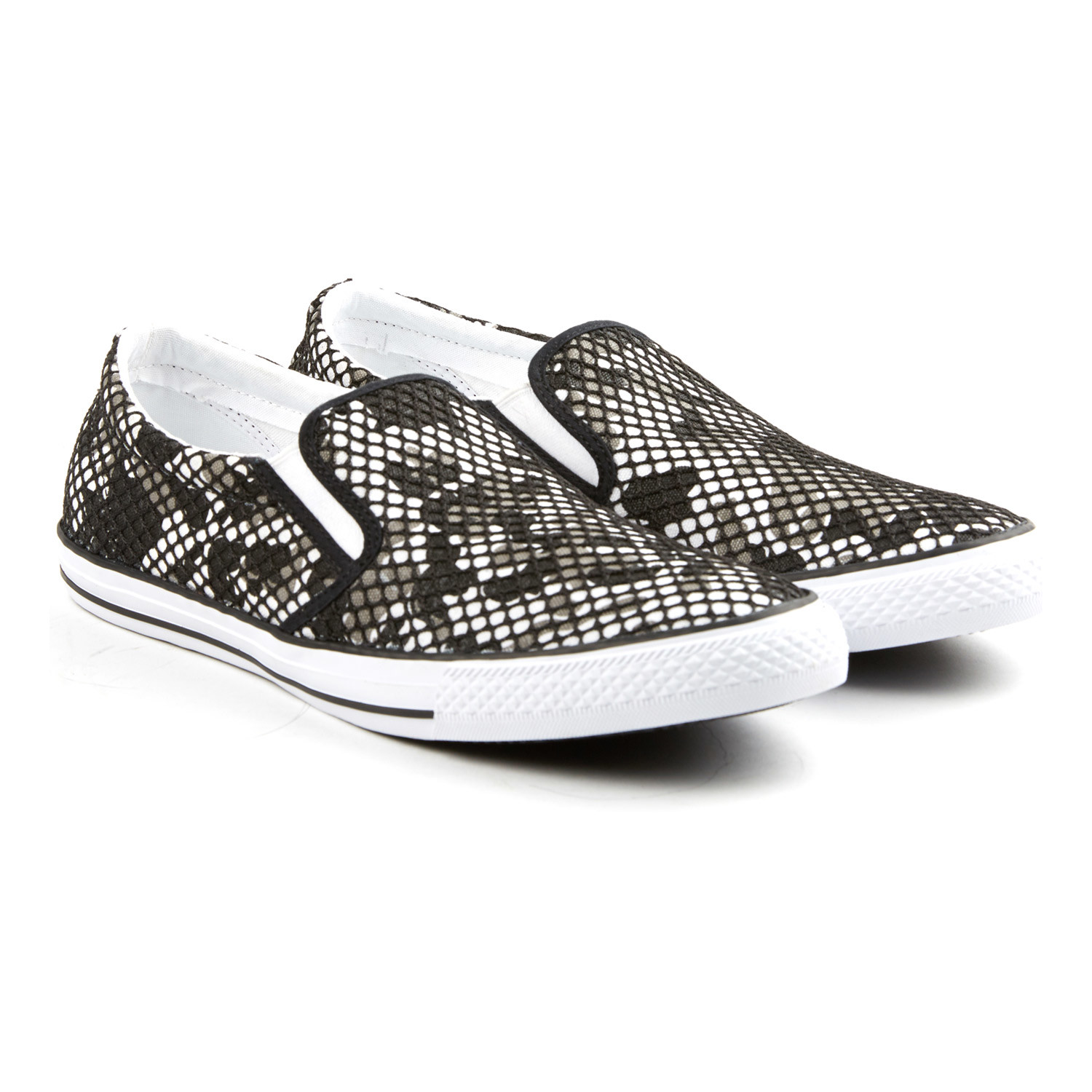Skid II // Black + White (US: 8) - Burnetie Shoes - Touch of Modern