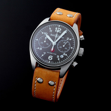 Bell & Ross Chronograph Automatic // Limited Edition // BR01 // TM748 // c.2010's // Pre-Owned