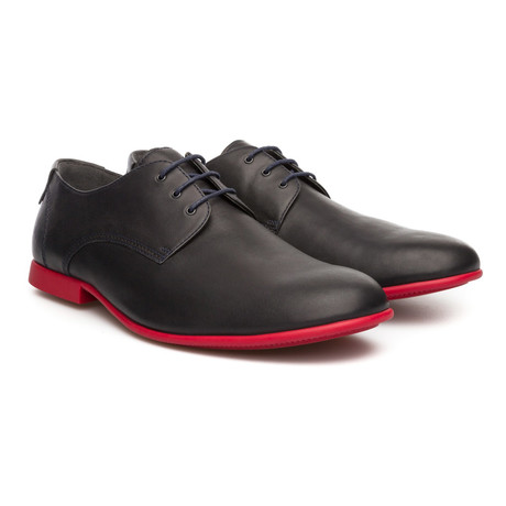 Slippers Sun Dress Shoe // Black + Red (Euro: 40)
