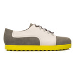 Beluga Low-Top Sneaker // Grey + Yellow (Euro: 41)