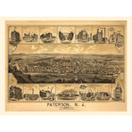 Paterson, NJ // 1880 (18"W x 24"H // Paper)