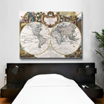 Mappe Monde // 1744 (18"W x 24"H // Paper)