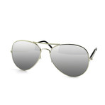 Unisex Miramar Sunglasses // Silver