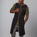 Carrier Vest // Black + White (S)