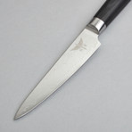 Stainless Damascus Paring Knife // Micarta