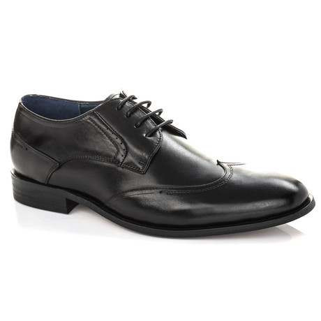 Milan Wingtip Dress Shoe // Black (US: 7.5)