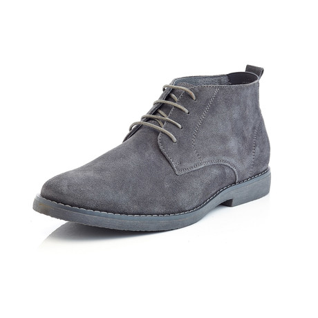 Morris Suede Ankle Boot // Gray (US: 7.5)