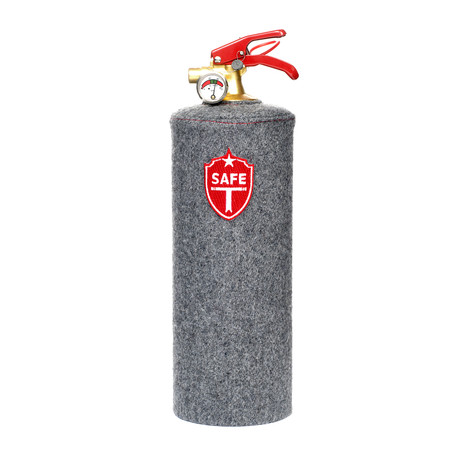 Safe-T Fire Extinguisher // Grey Flannel