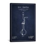 Egg Beater Navy Blue Patent Blueprint (26"W x 18"H x 0.75"D)