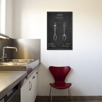 Spoon Charcoal Patent Blueprint (26"W x 18"H x 0.75"D)