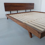 Walnut Bed Frame (Double)