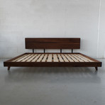 Walnut Bed Frame (Double)