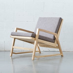 Isao Chair (Ash + Light Grey Tweed)