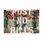 Post No Bills Benjamin (24"W x 16”H x 0.5"D)