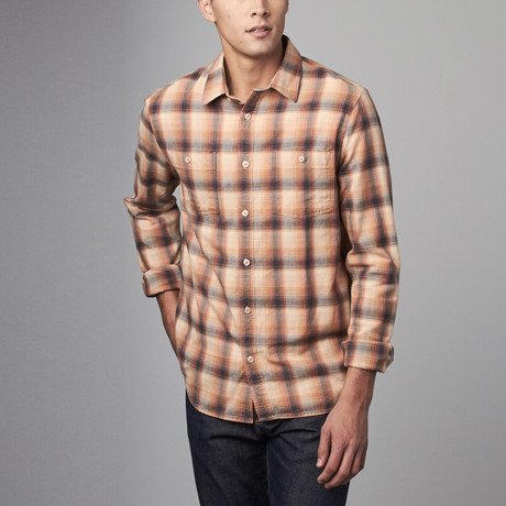 Threads For Thought // Blender Plaid Shirt // Sunset (S)