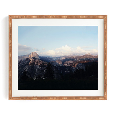 Yosemite (Bamboo Framed Wall Art: 11"W x 13"H)