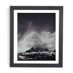 Mountain (Black Framed Wall Art: 11"W x 13"H)