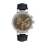 Louis Vuitton Tambour Chronograph Automatic // Q1122 // 808-TM1610023 // c.2000's // Pre-Owned