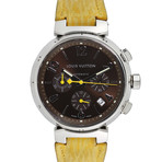 Louis Vuitton Tambour Chronograph Automatic // Q1121 // 808-TM1610005 // c.2000's // Pre-Owned