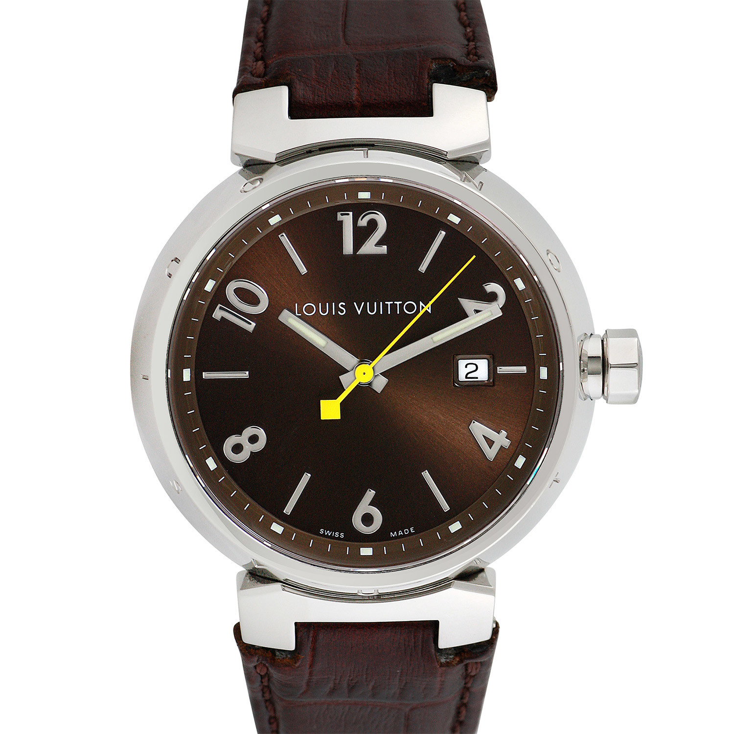 Louis Vuitton Tambour Quartz // Q1111 // Pre-Owned - Pre-owned Watches - Touch of Modern