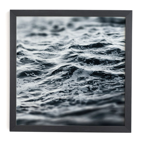Ocean Magic (Black Framed Wall Art: 12"W x 12"H)