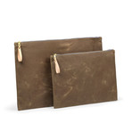 Zip Folio // Field Tan (Medium)