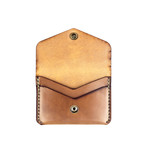 Cordovan Snap Wallet (Whiskey)