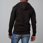 Akito Tanaka // Kapuzen Sweater // Black + Turquoise (S)