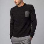 Military Sweater // Black (S)