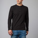 Thermal Henley // Black (S)