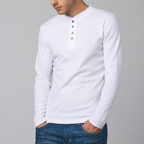 Thermal Henley // White (S)