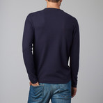 Thermal Henley // Navy (S)