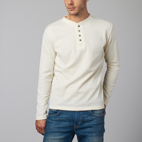 Thermal Henley // Cream (S)
