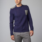 Military Sweater // Navy (S)