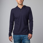 Thermal Hoodie // Navy (S)