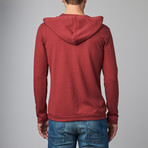 Thermal Hoodie // Red (S)