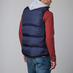Outerwear Zip Vest // Navy (S)